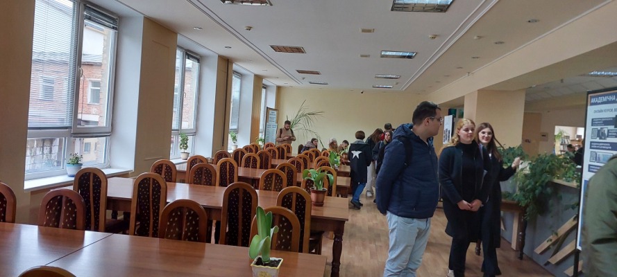 Екскурсія бібліотекою Національного університету водного господарства та природокористування, м. Рівне