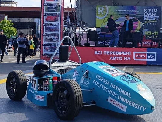 Болід Formula Student, створений в Одеській політехніці