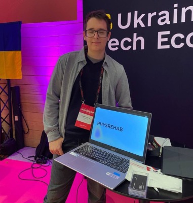 Представник Одеської політехніки Максим Сливка.