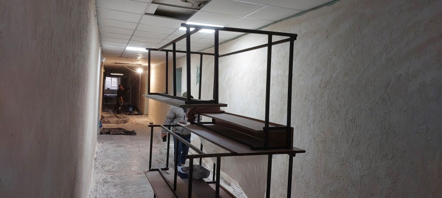 Відновлювальні роботи в корпусі "Р"