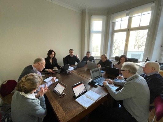 Під час робочої зустрічі з колегами