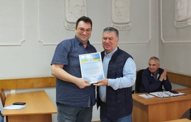 Владислав Суворов, доктор філософії Навчально-наукового інституту електромеханіки та енергоменеджменту