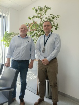 Робоча зустріч з професором Александром Бирським – представником Факультету інформатики Гірничо-металургійної академії імені Станіслава Сташиця у Кракові – AGH
